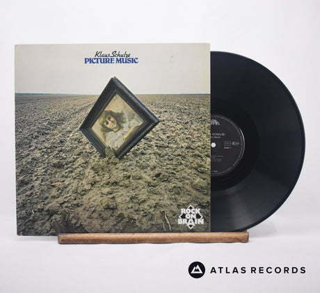 Klaus Schulze Picture Music LP Vinyl Record - Front Cover & Record