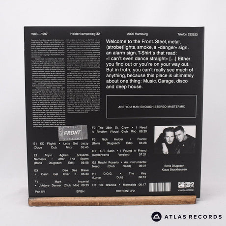 Klaus Stockhausen - Running Back Mastermix Presents - Front - 2 x 12" Vinyl