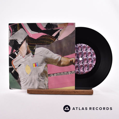 Klaxons Atlantis 2 Interzone 7" Vinyl Record - Front Cover & Record