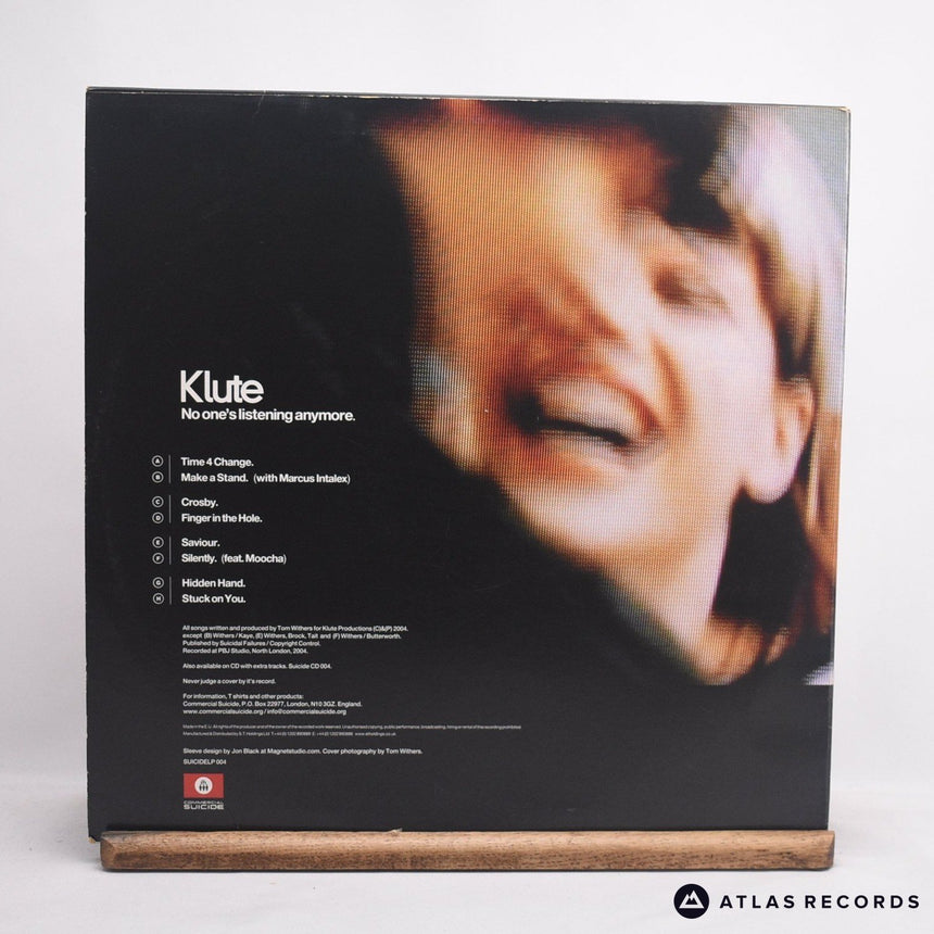 Klute - No One's Listening Anymore - 1A 1B 4 x 12" Vinyl Record - VG+/VG+