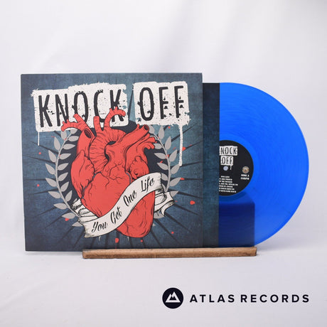 Knock Off You Get One Life LP Vinyl Record - Front Cover & Record