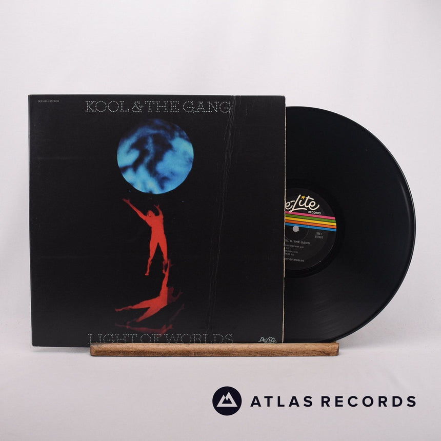 Kool & The Gang Light Of Worlds LP Vinyl Record - Front Cover & Record