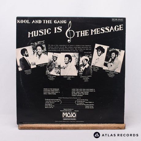 Kool & The Gang - Music Is The Message - LP Vinyl Record - EX/EX