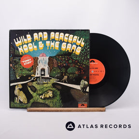 Kool & The Gang Wild And Peaceful LP Vinyl Record - Front Cover & Record