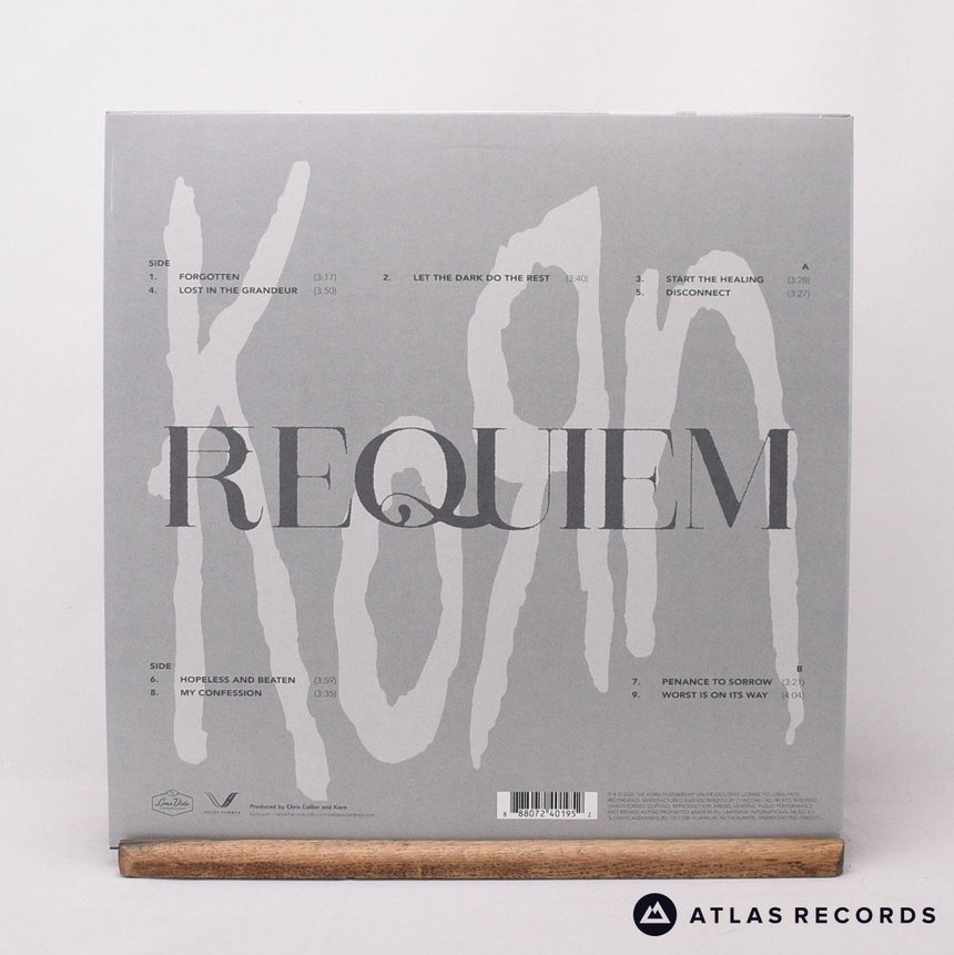 Korn - Requiem - Clear [Milky Clear] Limited Edition LP Vinyl Record - EX/NM