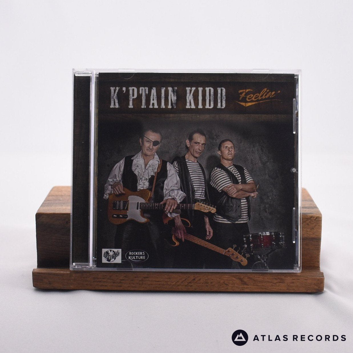 K'ptain Kidd Feelin' CD Vinyl Record - Front Cover & Record
