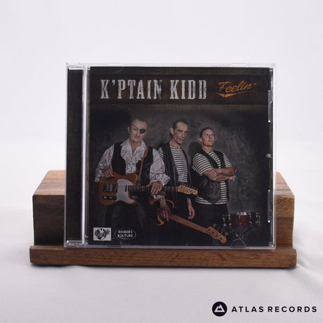 K'ptain Kidd Feelin' CD Vinyl Record - Front Cover & Record