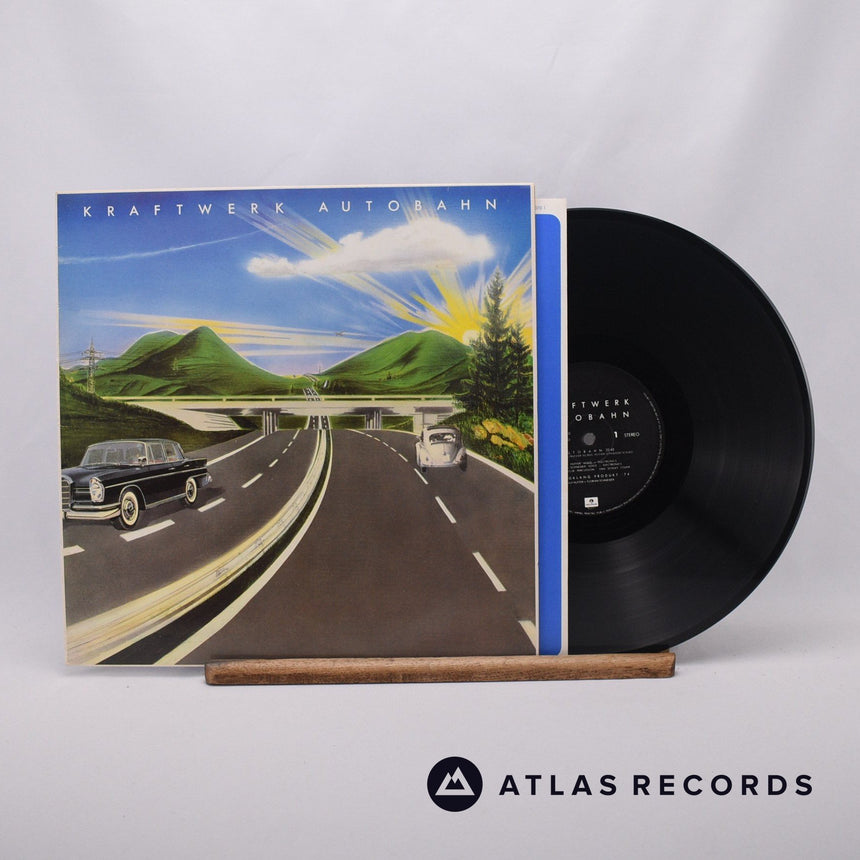 Kraftwerk Autobahn LP Vinyl Record - Front Cover & Record
