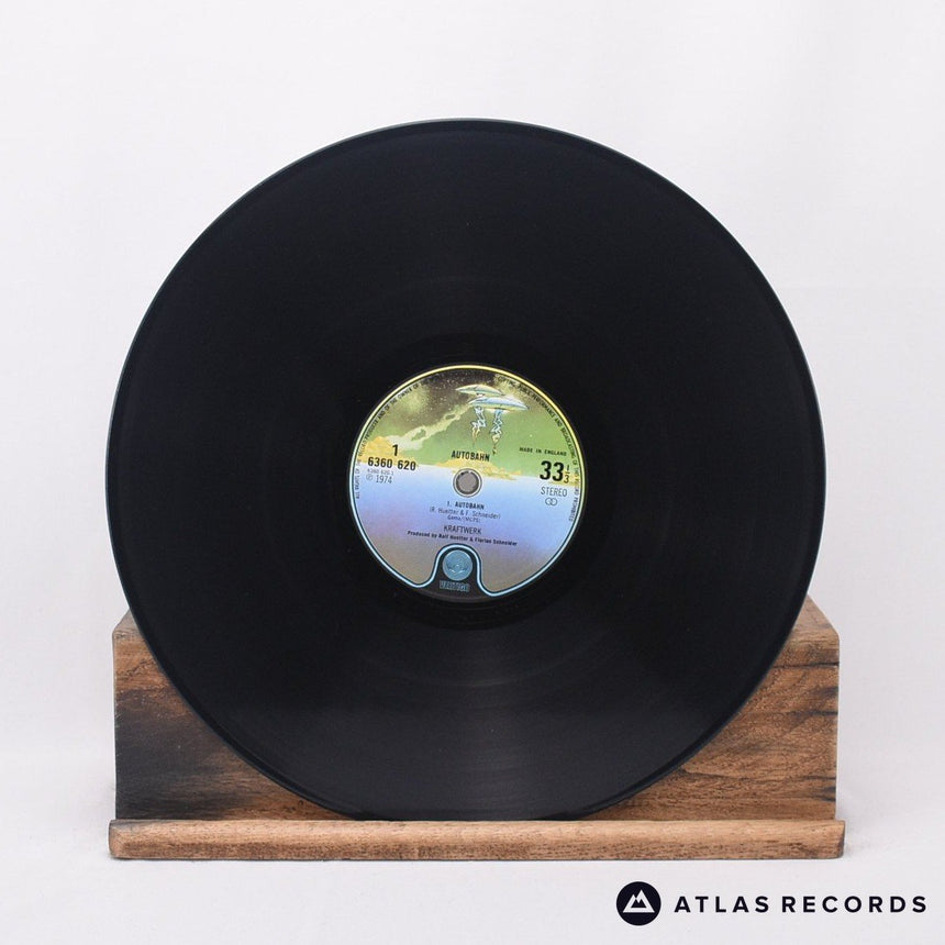 Kraftwerk - Autobahn - Embossed Sleeve LP Vinyl Record - EX/VG+