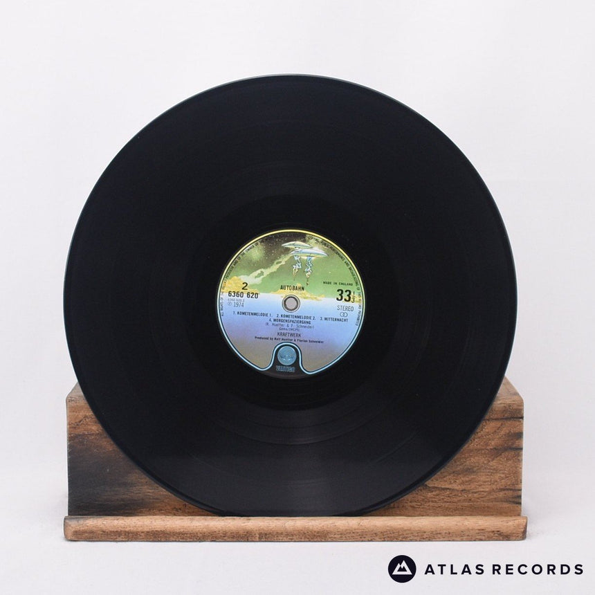 Kraftwerk - Autobahn - Embossed Sleeve LP Vinyl Record - EX/VG+