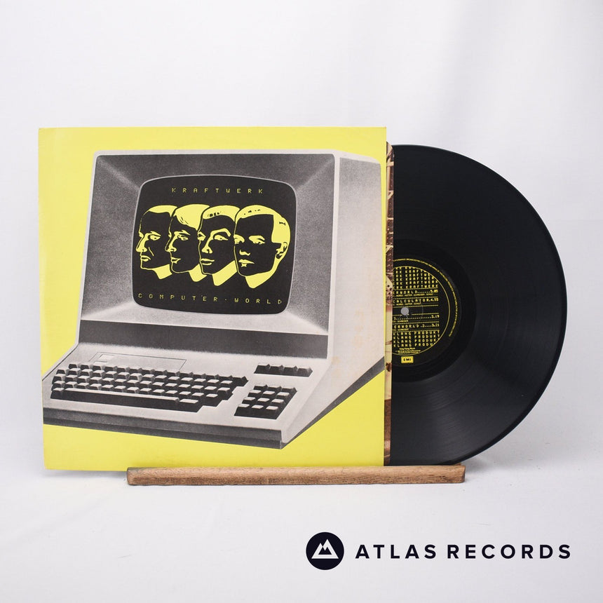 Kraftwerk Computer World LP Vinyl Record - Front Cover & Record