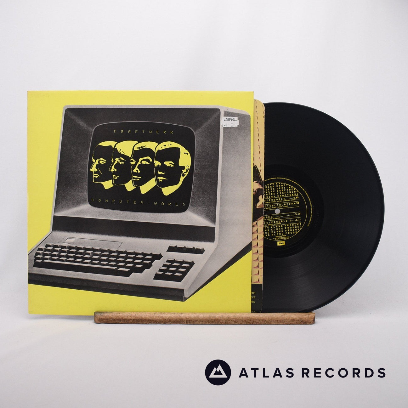 Kraftwerk Computer World LP Vinyl Record - Front Cover & Record