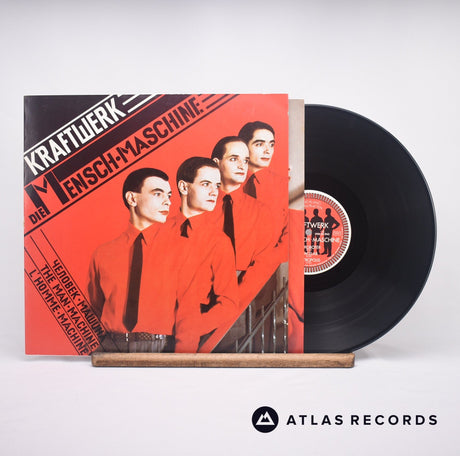 Kraftwerk Die Mensch·Maschine LP Vinyl Record - Front Cover & Record