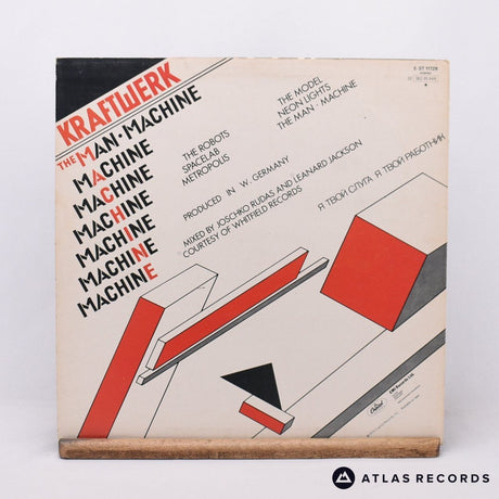 Kraftwerk - The Man • Machine - Htm -1 -1 LP Vinyl Record - VG+/VG+
