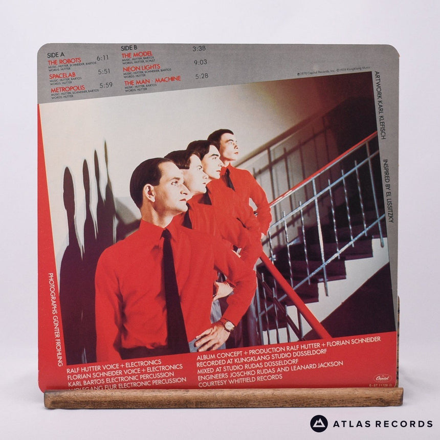 Kraftwerk - The Man • Machine - -1 -2 LP Vinyl Record - VG+/EX