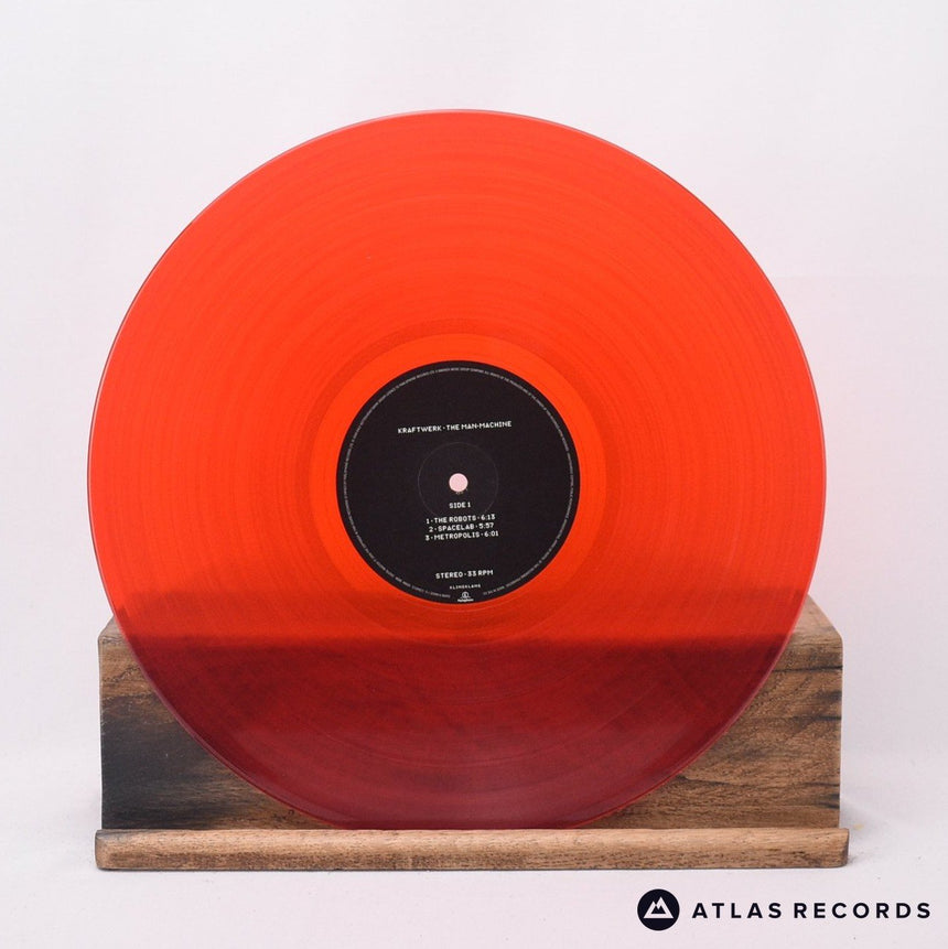 Kraftwerk - The Man•Machine - 180G Booklet Red Translucent LP Vinyl Record