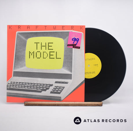 Kraftwerk The Model 12" Vinyl Record - Front Cover & Record
