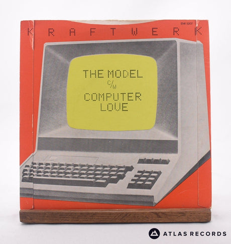 Kraftwerk - The Model - 7" Vinyl Record - EX/VG+