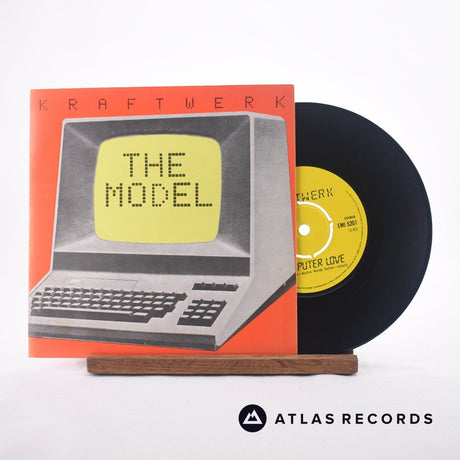 Kraftwerk The Model 7" Vinyl Record - Front Cover & Record