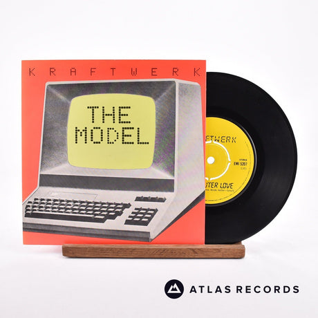 Kraftwerk The Model 7" Vinyl Record - Front Cover & Record