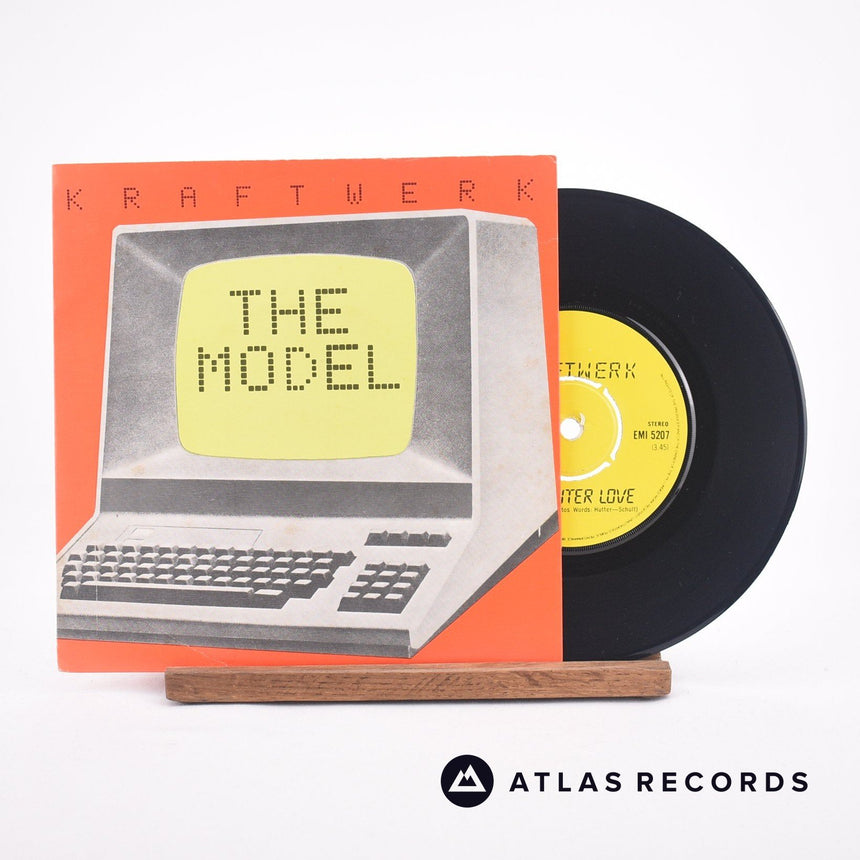 Kraftwerk The Model 7" Vinyl Record - Front Cover & Record