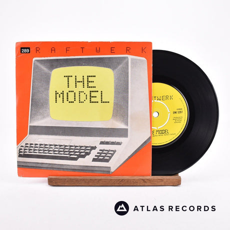 Kraftwerk The Model 7" Vinyl Record - Front Cover & Record