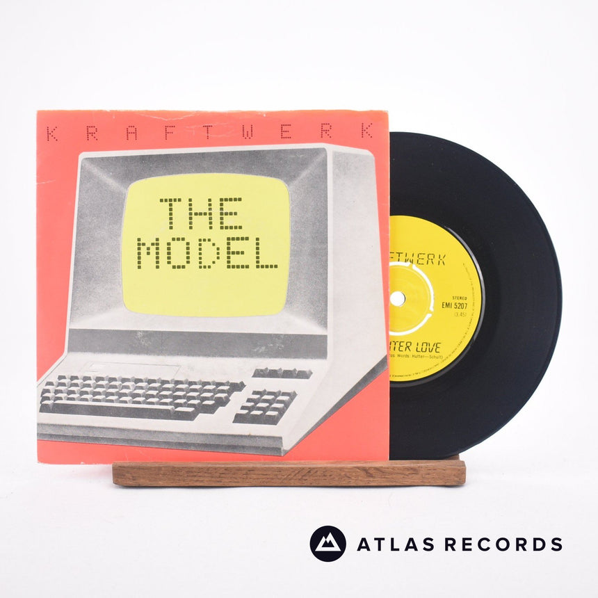 Kraftwerk The Model 7" Vinyl Record - Front Cover & Record