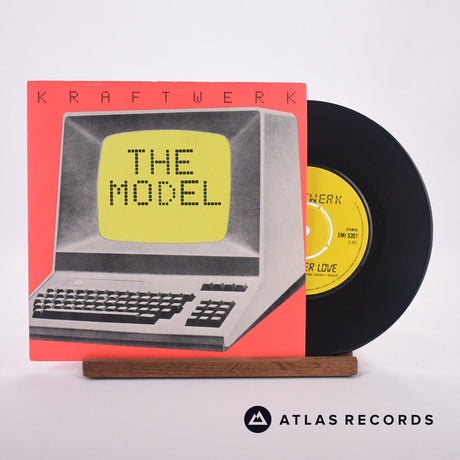 Kraftwerk The Model 7" Vinyl Record - Front Cover & Record