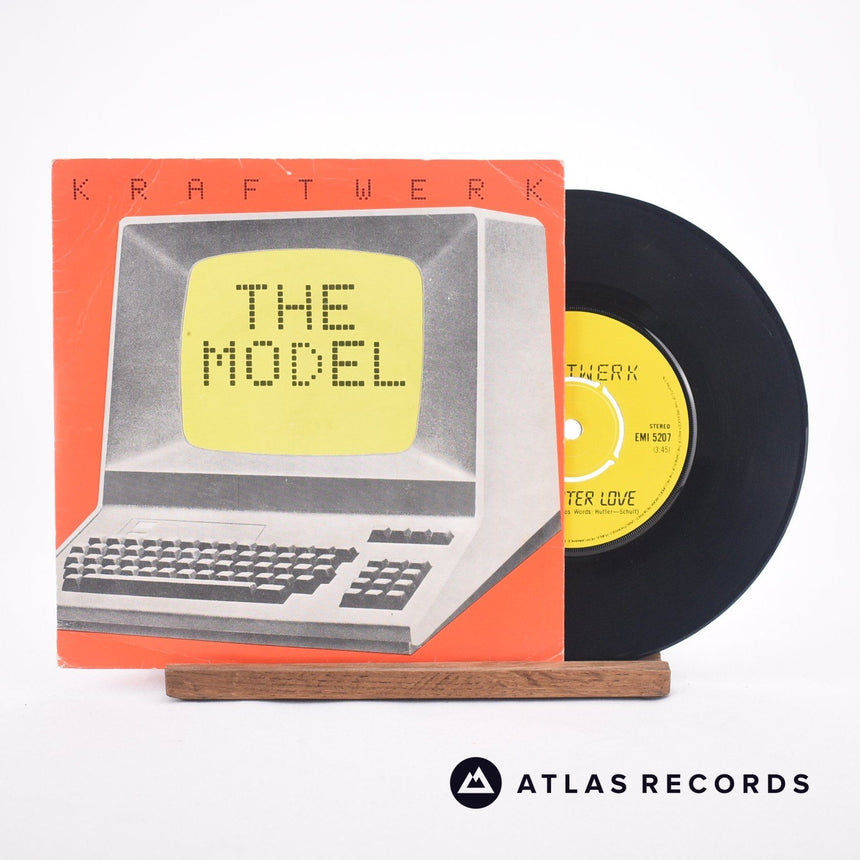 Kraftwerk The Model 7" Vinyl Record - Front Cover & Record