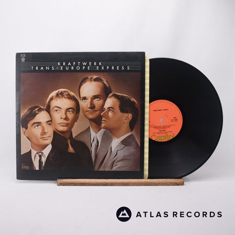 Kraftwerk Trans-Europe Express LP Vinyl Record - Front Cover & Record