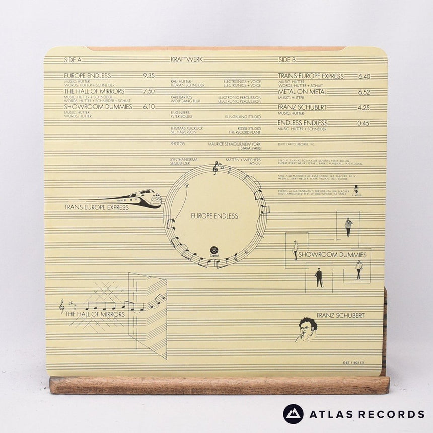 Kraftwerk - Trans-Europe Express - Htm -3 -1 LP Vinyl Record - VG+/EX