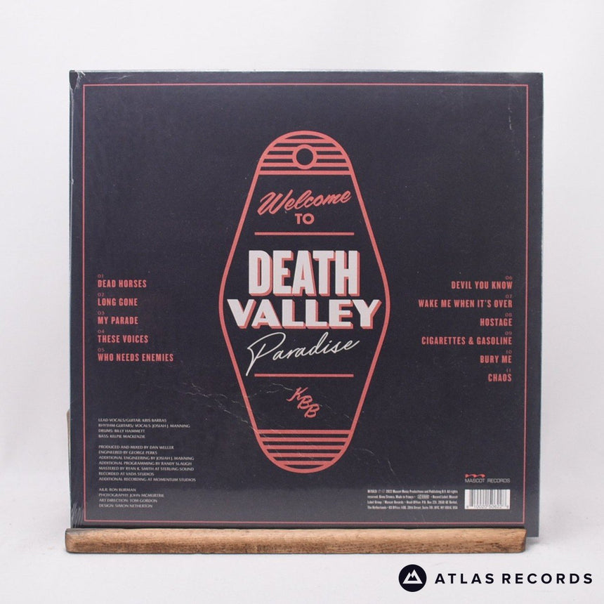 Kris Barras Band - Death Valley Paradise - Red Sealed LP Vinyl Record - NEW