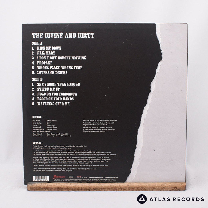 Kris Barras Band - The Divine And Dirty - LP Vinyl Record - EX/EX