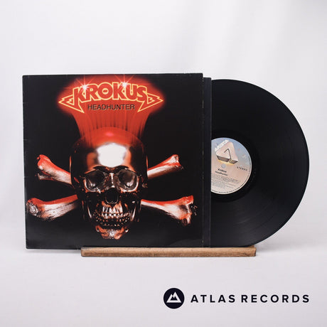 Krokus Headhunter LP Vinyl Record - Front Cover & Record