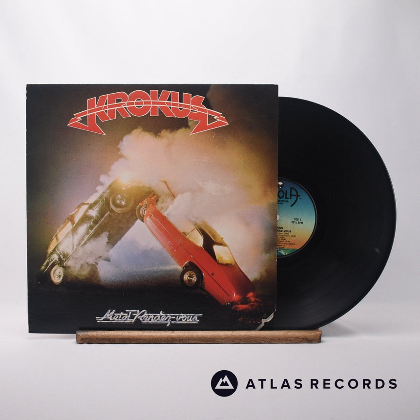 Krokus Metal Rendez-Vous LP Vinyl Record - Front Cover & Record