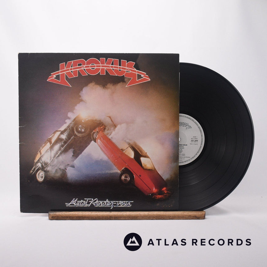 Krokus Metal Rendez-vous LP Vinyl Record - Front Cover & Record