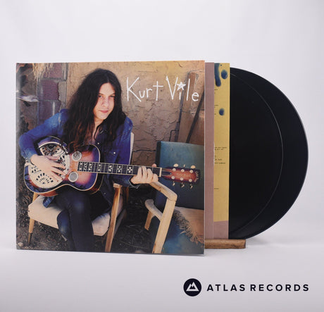 Kurt Vile B'lieve I'm Goin Down... Double LP Vinyl Record - Front Cover & Record