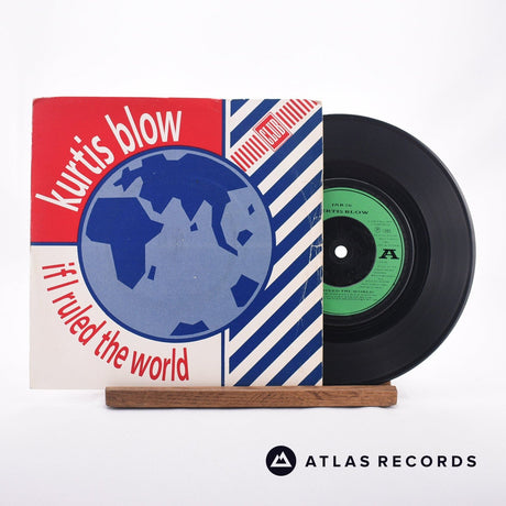 Kurtis Blow If I Ruled The World 7" Vinyl Record - Front Cover & Record