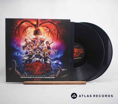 Kyle Dixon Stranger Things 2 Double LP Vinyl Record - Front Cover & Record