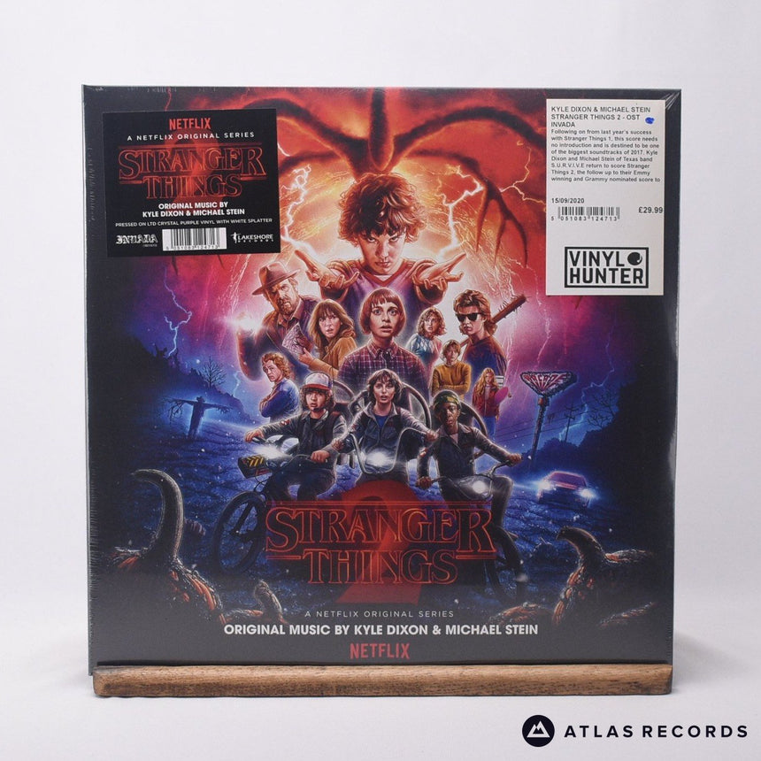 Kyle Dixon Stranger Things 2 Double LP Vinyl Record - Front Cover & Record