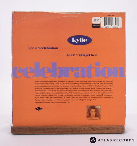 Kylie Minogue - Celebration - 7" Vinyl Record - VG+/VG+