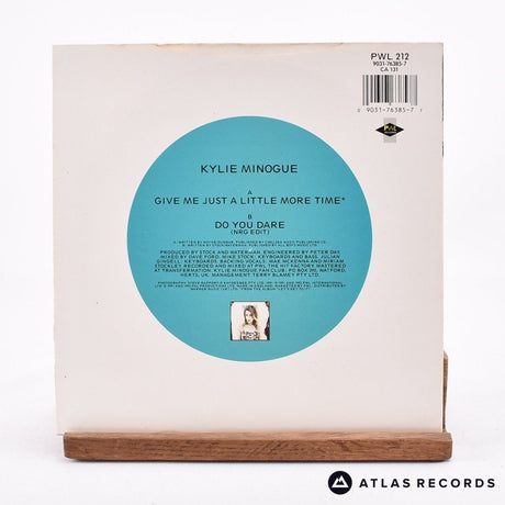 Kylie Minogue - Give Me Just A Little More Time - 7" Vinyl Record - VG+/EX