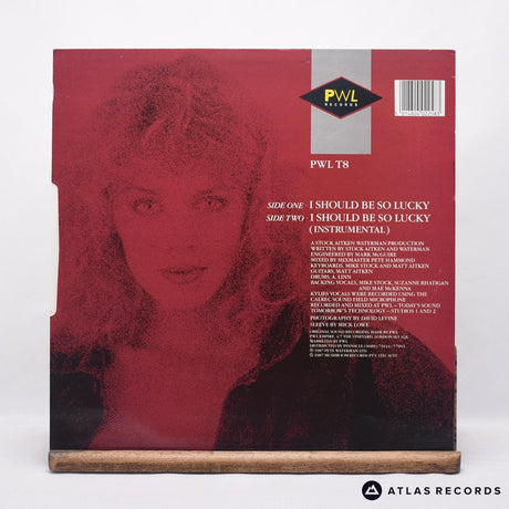 Kylie Minogue - I Should Be So Lucky - 12" Vinyl Record - EX/VG+