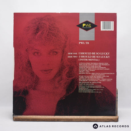 Kylie Minogue - I Should Be So Lucky - 12" Vinyl Record - EX/VG+