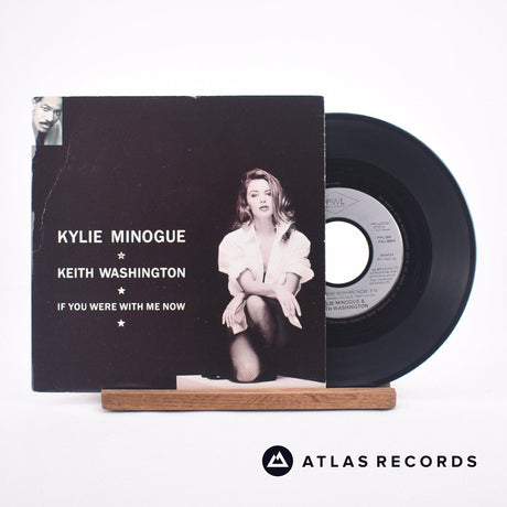 Kylie Minogue If You Were With Me Now 7" Vinyl Record - Front Cover & Record