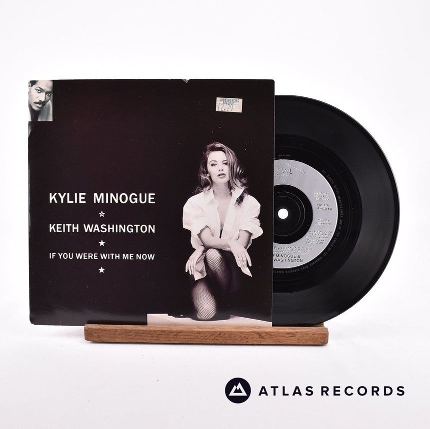 Kylie Minogue If You Were With Me Now 7" Vinyl Record - Front Cover & Record