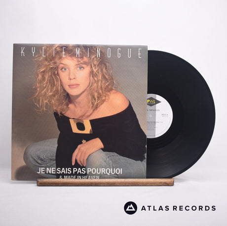 Kylie Minogue Je Ne Sais Pas Pourquoi & Made In Heaven 12" Vinyl Record - Front Cover & Record