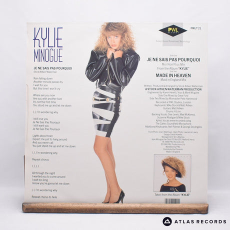 Kylie Minogue - Je Ne Sais Pas Pourquoi - 12" Vinyl Record - EX/VG+