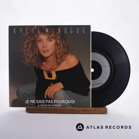 Kylie Minogue Je Ne Sais Pas Pourquoi 7" Vinyl Record - Front Cover & Record