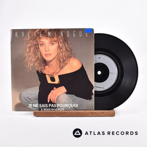 Kylie Minogue Je Ne Sais Pas Pourquoi 7" Vinyl Record - Front Cover & Record
